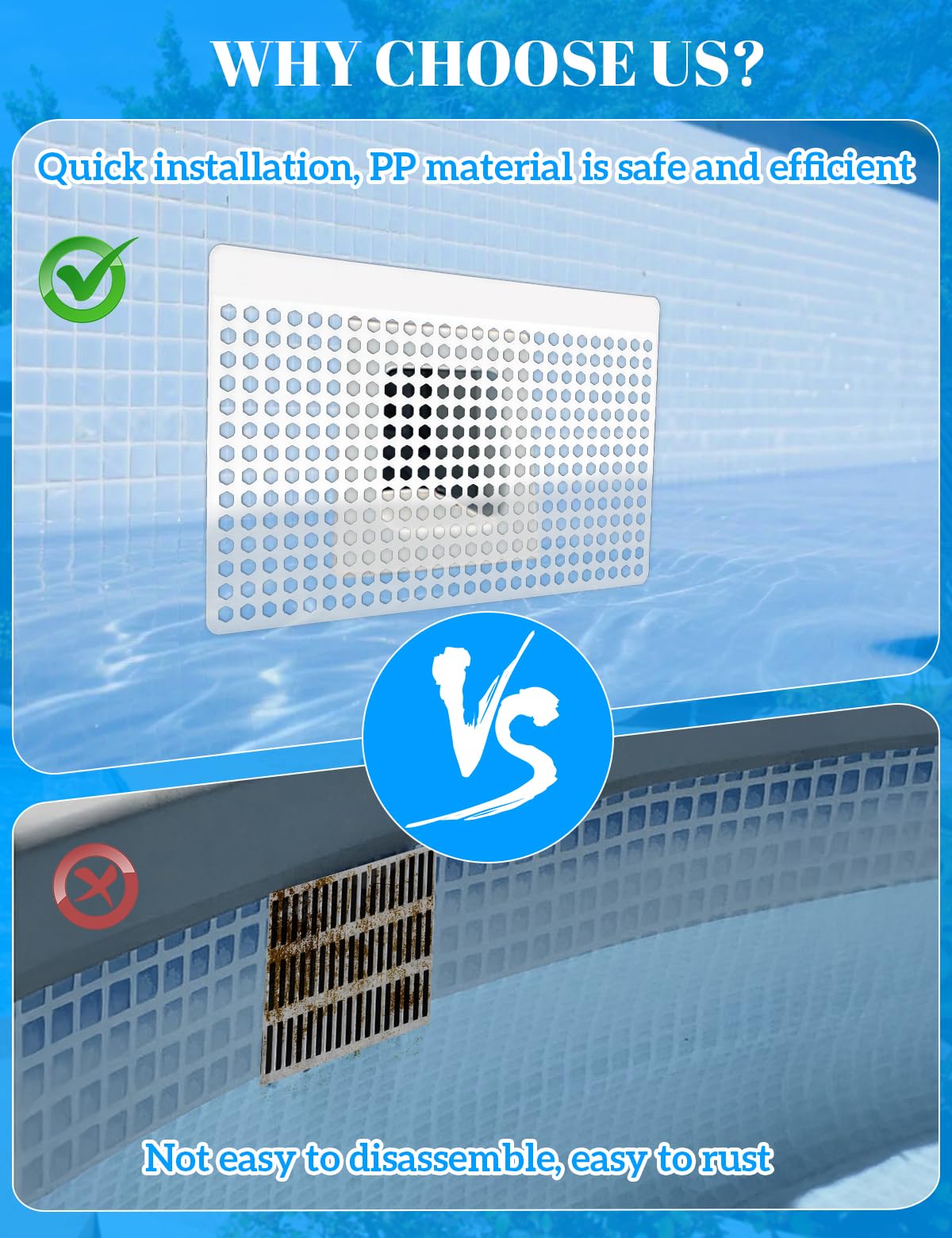 Diltik safety shield helps protect kids and pets during swims.