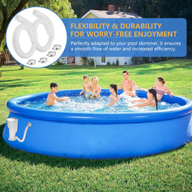 Dimakung durable skimmer hose in outdoor pool use