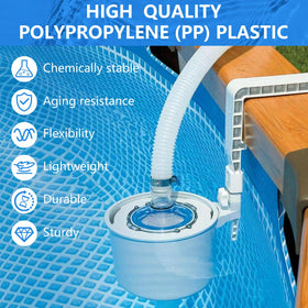 Dimakung easy-install hose system with no tools required.