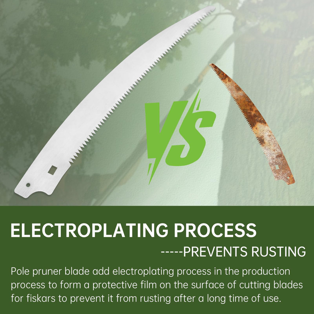 Dimakung easy installation design for quick blade swaps