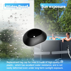 Dimakung replacement cap offers durable protection for pool legs