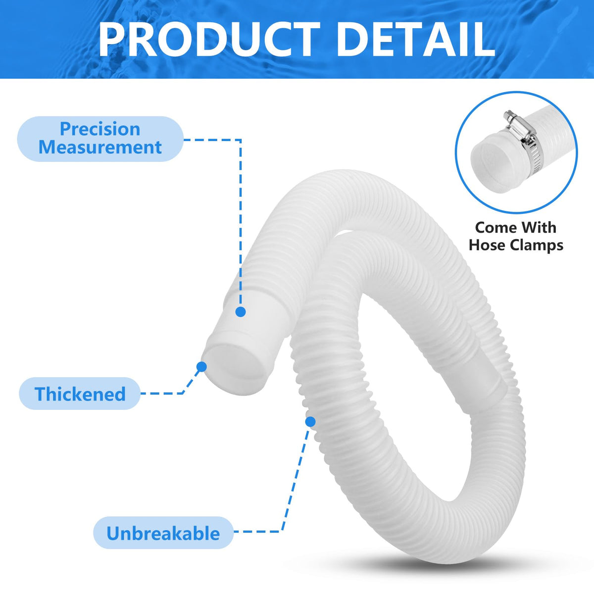 Dimakung polyethylene hose demonstrates leak-proof, flexible performance.