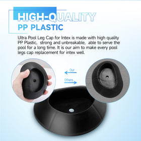 Dimakung pack of 2 end caps ready for replacement in above-ground pools
