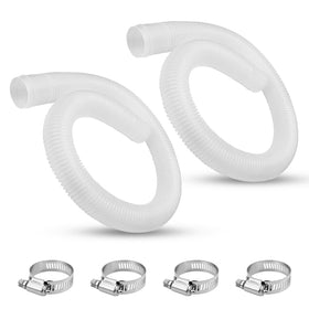 Dimakung pool skimmer hose 1.5 inch, 3 ft front view, durable