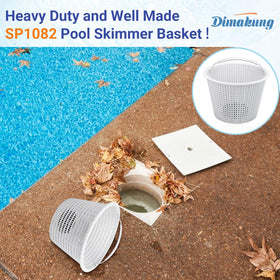 Dimakung quick-clean basket ready for routine pool maintenance