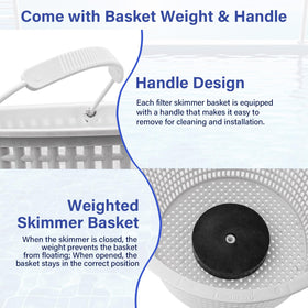 Dimakung weighted-bottom basket staying in place during operation