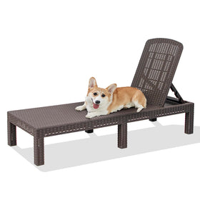 DIMAR GARDEN Beach Chair with adjustable back five angles for personalized comfort.