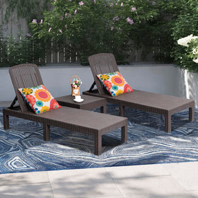 DIMAR GARDEN folded portable lounge demonstrates easy transport.