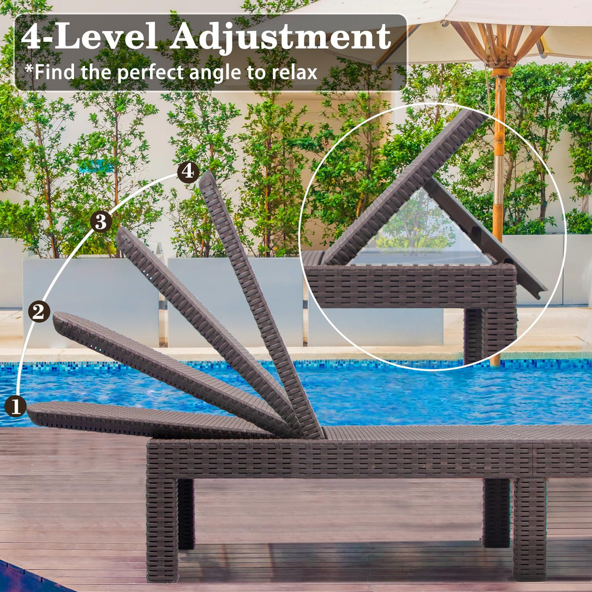 DIMAR GARDEN tool-free assembly for quick setup outdoors.