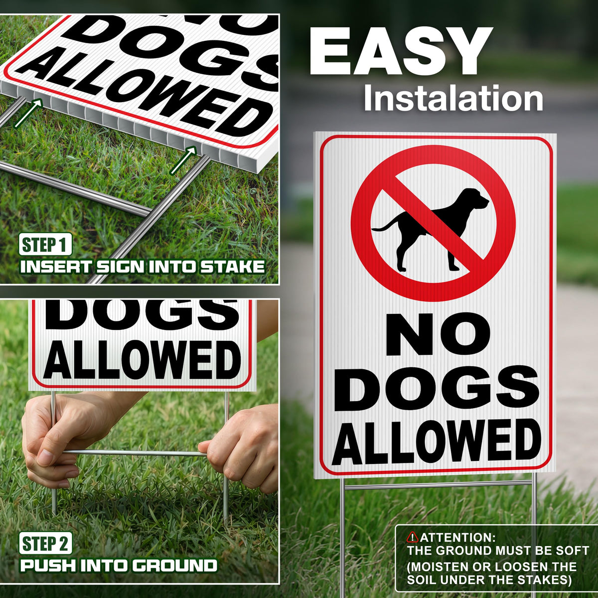 DIMARONGTON bold print improves readability from a distance.