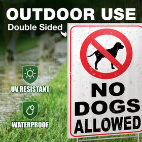 DIMARONGTON weather-resistant coroplast sign stays legible in rain or sun.