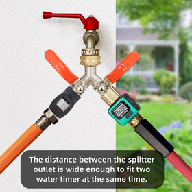 DINGBAI 3-4 inch GHT inlet brass connector for easy installation.