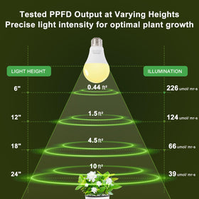 DingChen PPF up to 25 μmol/s supports plant growth in compact spaces.