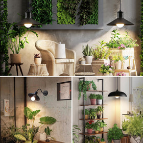 DingChen indoor garden installation compatible with standard fixtures.