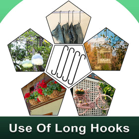 DINGEE closet S hook for towels and accessories.