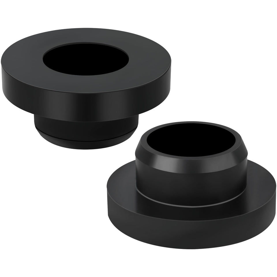 Dinlon 484285 mower grommet front view, oil- and fuel-resistant rubber.