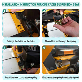 Dinlon easy-installation kit enables quick suspension upgrades.