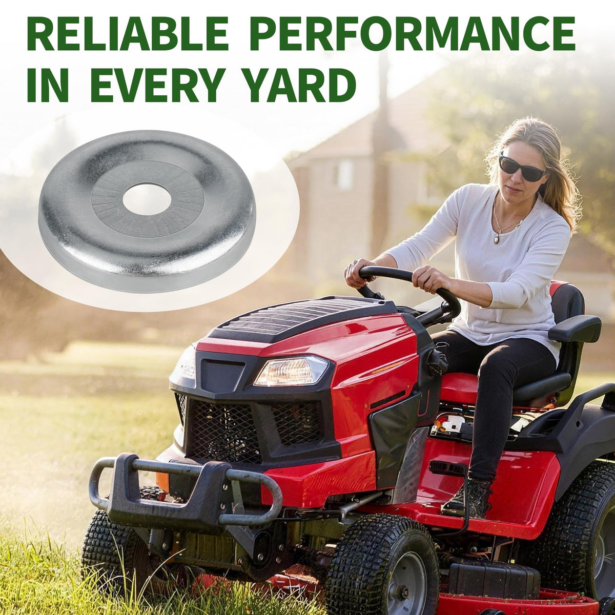 Dinlon idler pulley cap maintains proper belt alignment under demanding conditions