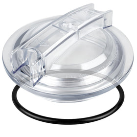 Dinlon SPX3100D pump lid with visible strainer for easy debris checks.
