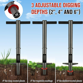 DIOVPLX adjustable 4in depth for mid-size bulbs and plugs.