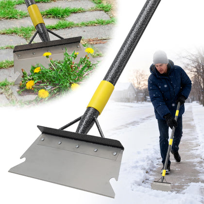 DIOVPLX floor scraper long handle assembly shown for quick setup and use