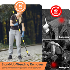 DIOVPLX snow and ice remover demonstrated on sidewalk edge