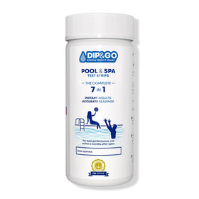 DIP&GO 125 strips bottle for ongoing pool and spa testing
