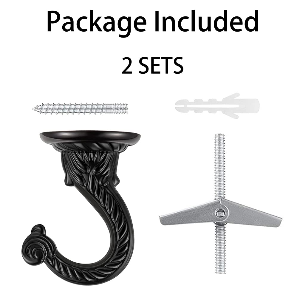 Hardware kit contents including bolts and screws for versatile mounting with diplambr Swag Hook.