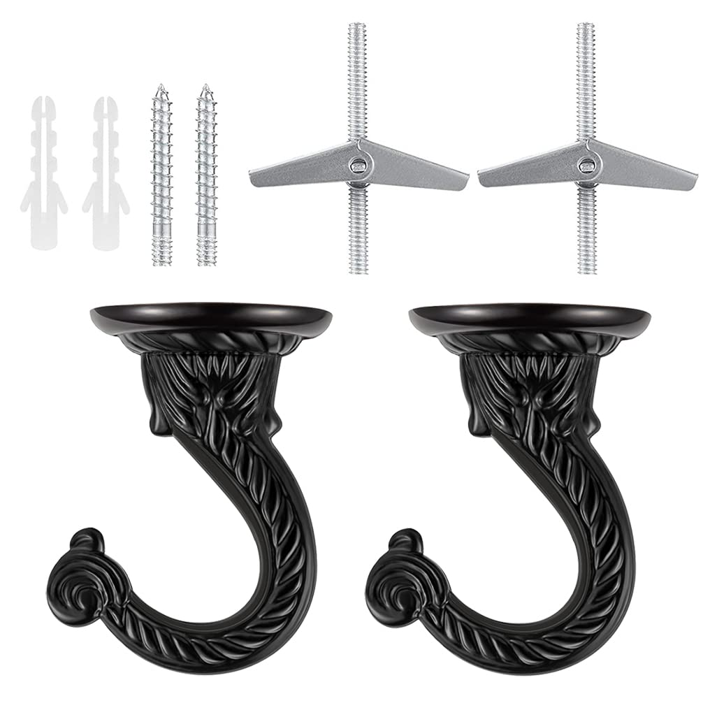 diplambr Swag Hook heavy duty ceiling hook with durable metal finish for secure suspensions.