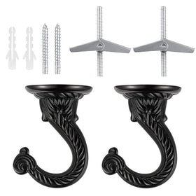 diplambr Swag Hook heavy duty ceiling hook with durable metal finish for secure suspensions.