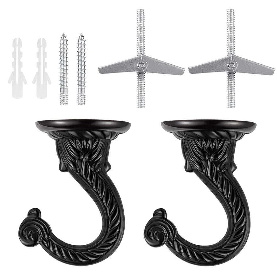 diplambr Swag Hook heavy duty ceiling hook with durable metal finish for secure suspensions.