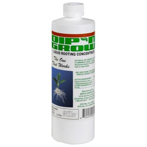 Dip'N Grow DG01601 rooting solution bottle supports even absorption for cuttings