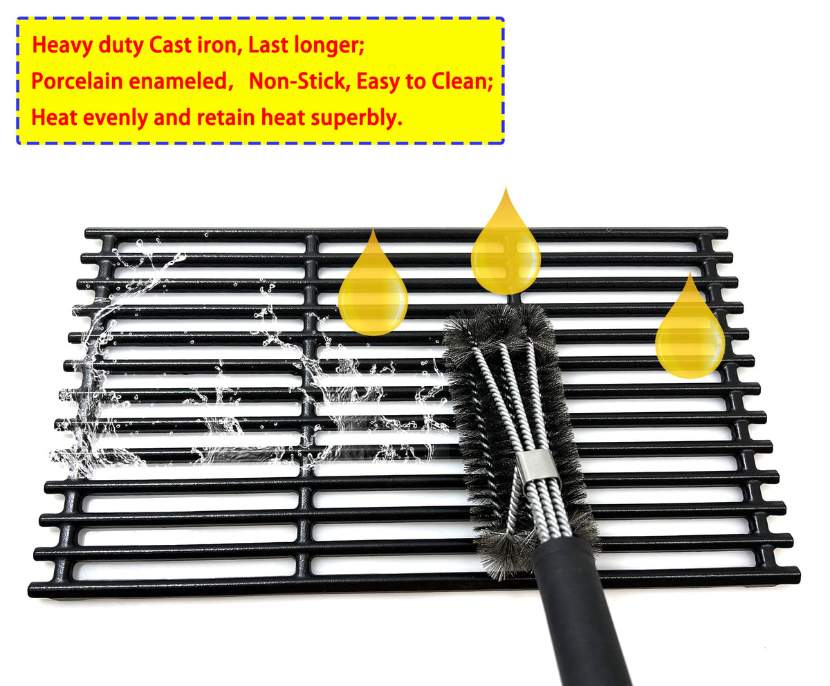 Direct Store 3-piece replacement grids restore grill performance on compatible models.