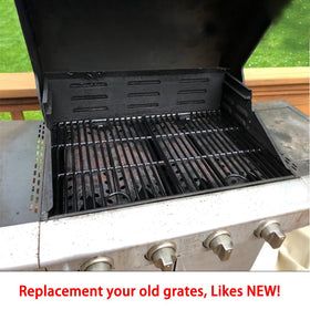 Direct Store DC104 grates help reduce sticking and simplify cleanup.