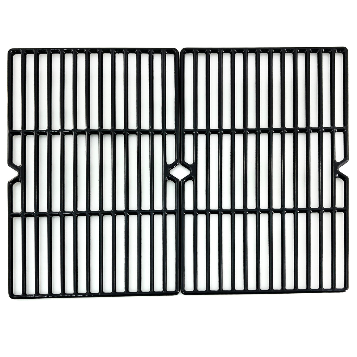 Direct Store DC107 porcelain coated cast iron grid close up showing glossy surface for easy release