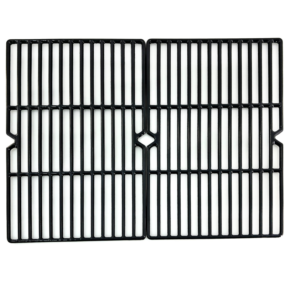 Direct Store DC107 porcelain coated cast iron grid close up showing glossy surface for easy release