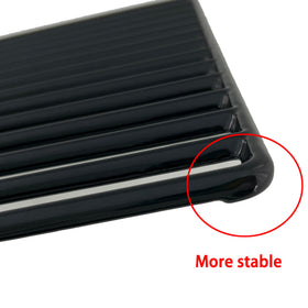 Fragile cast iron grid during transit; handle with care
