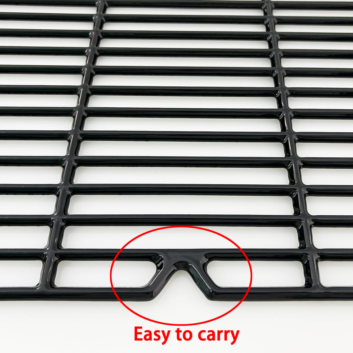 Two DC107 grids ready for replacement on a large barbecue setup