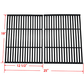Direct Store DC122 porcelain-coated surface highlights non-stick ease for grilling.