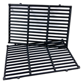 Direct Store DC130 cast-iron grill grates 2-pack for Weber-compatible cooking