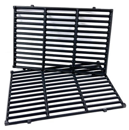 Direct Store DC130 cast-iron grill grates 2-pack for Weber-compatible cooking