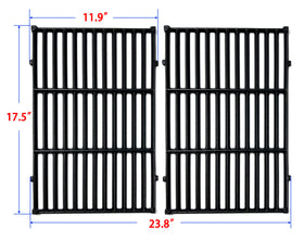 Direct Store DC130 17.5-by-11.9-inch cast-iron grates for durable heat zones
