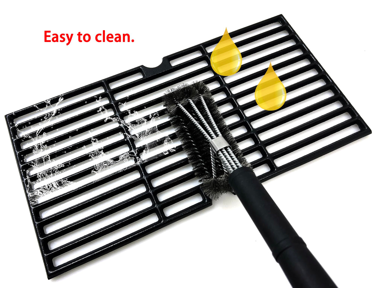 DC151 dimensions 18x25 inch grates for Char-Broil compatibility.