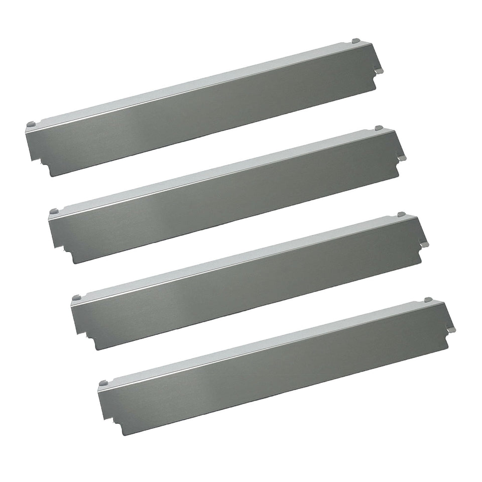 Direct Store DP126 heat plates top view in stainless steel for even heating.