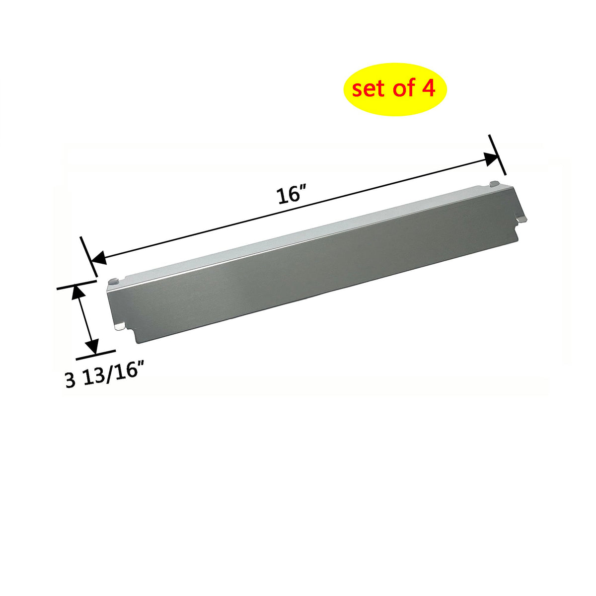 DP126 stainless steel heat plates surface highlights easy cleaning.