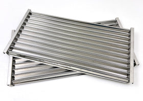 Direct Store DS123 17-inch emitter plate in stainless steel for even heat distribution.