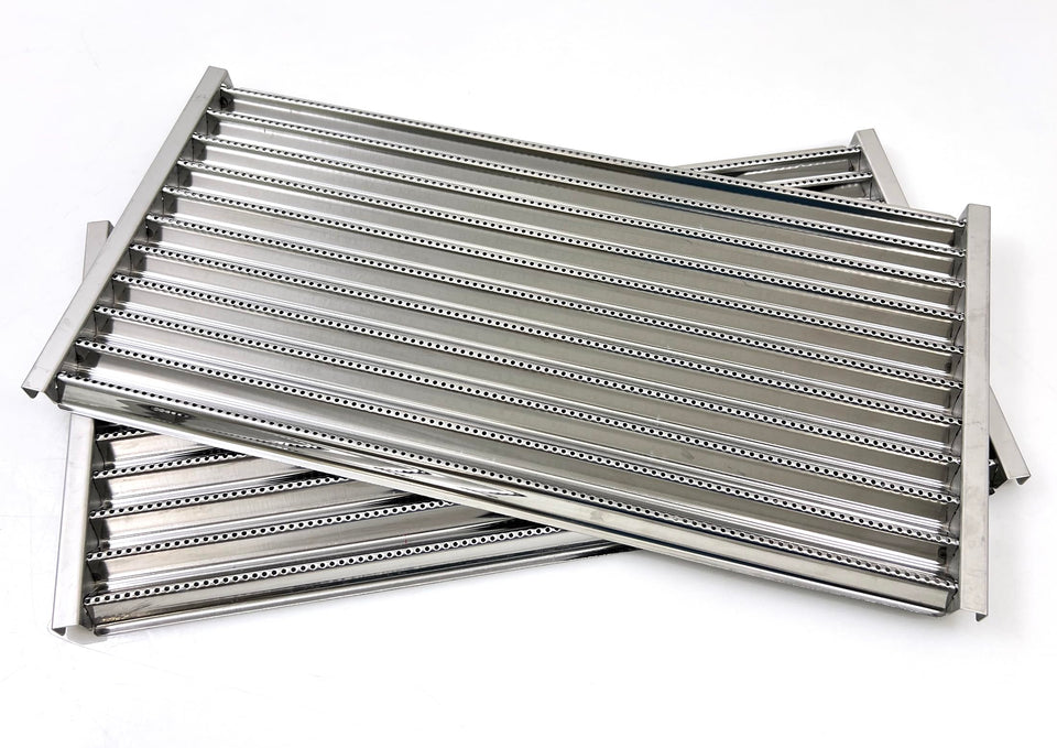 Direct Store DS123 17-inch emitter plate in stainless steel for even heat distribution.