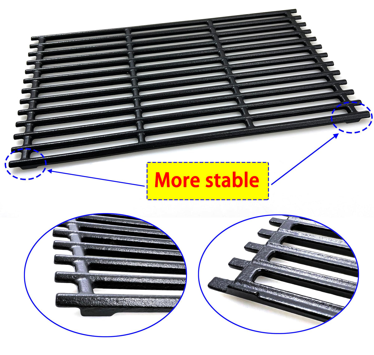 Direct Store replacement grates fit Lowe’s and Walmart grills for easy upgrades.