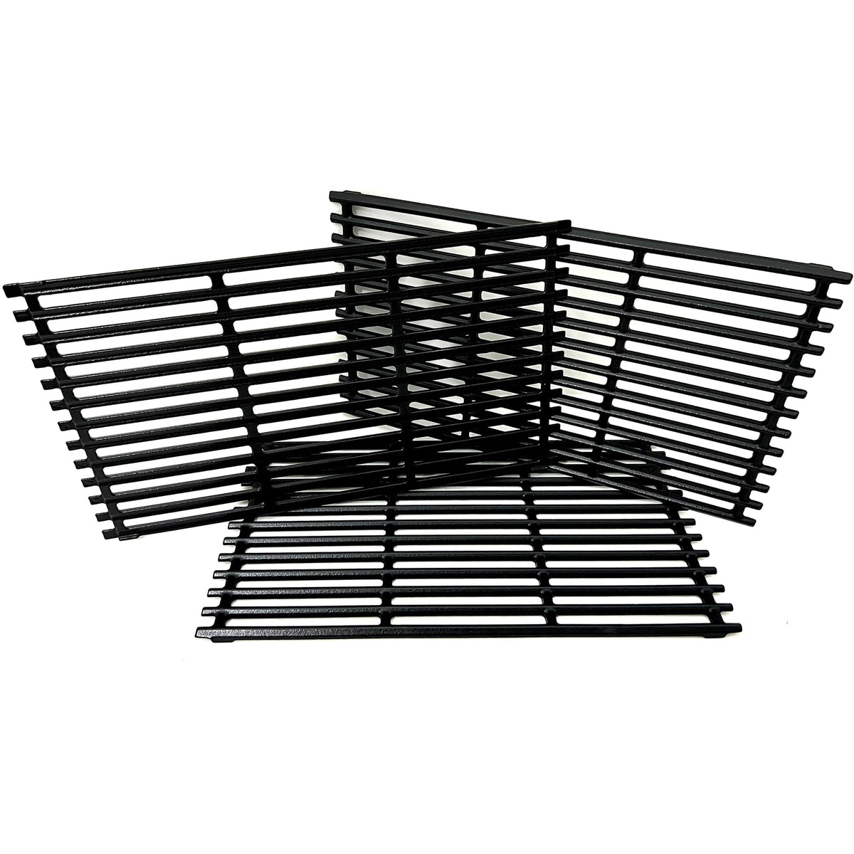 Direct Store cast iron grates provide durable heat retention for professional-sear results.