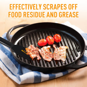 Dirvcp dishwasher-safe scraper simplifies post-use maintenance after grilling sessions